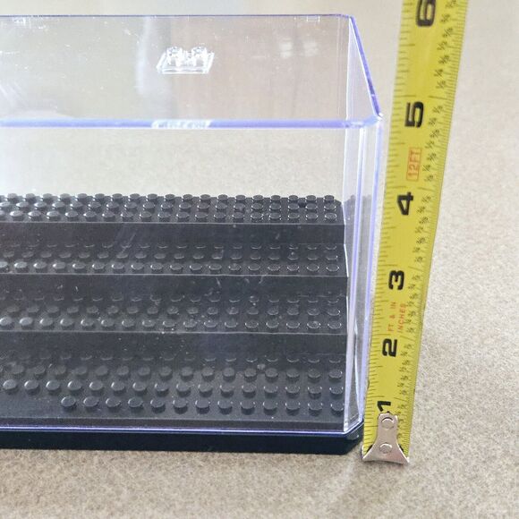 4 Steps Acrylic for Minifigure Display Case Stackable Box Clear Dustproof Clear - Picture 8 of 10